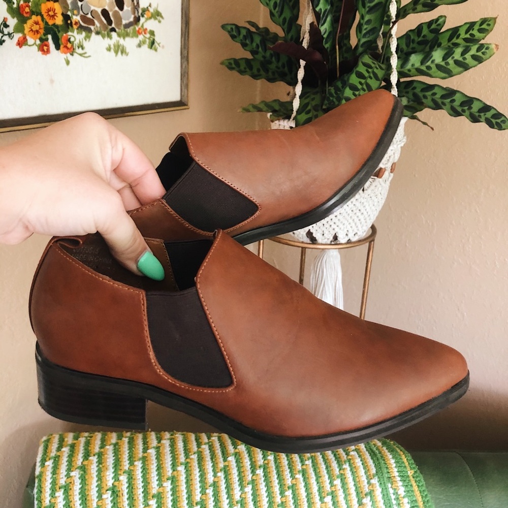 Brown Ankle Boots